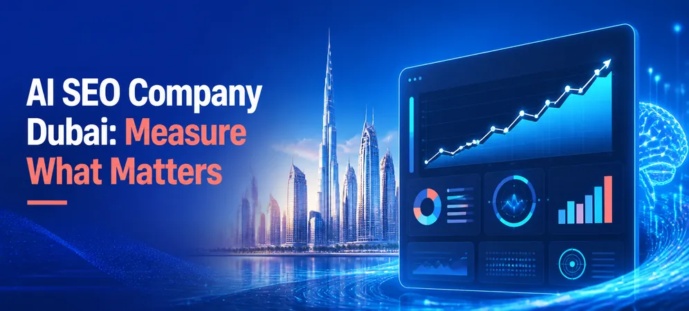 AI SEO Company in Dubai: What to Measure Beyond Rankings