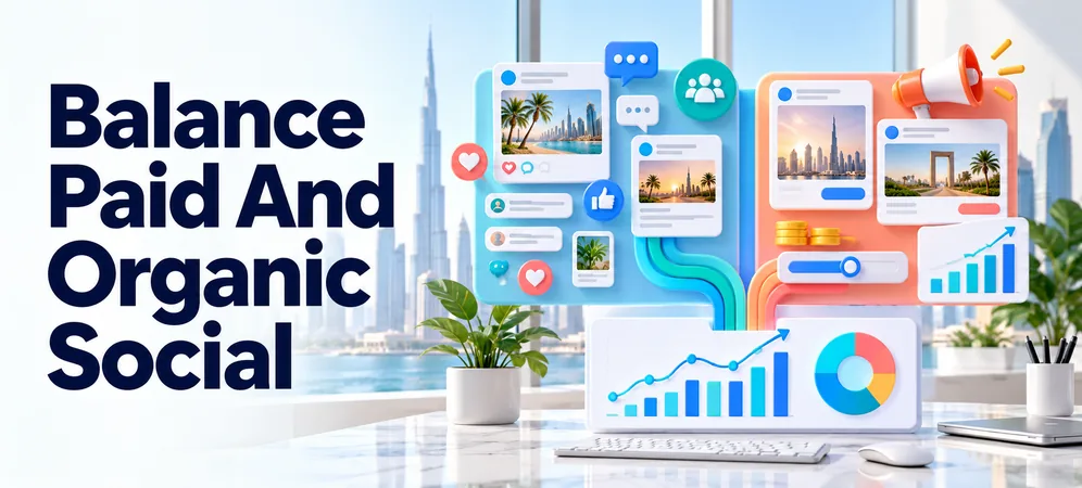 Social Media Agency in Dubai: Paid vs Organic Scope